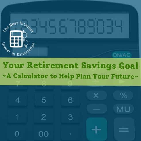 retirement savings goal calculator