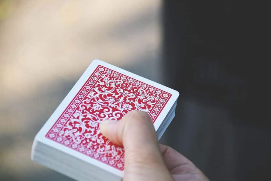 Free magic trick card